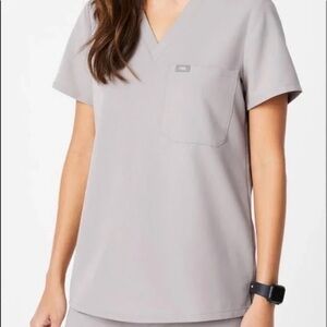 women's Slate Catarina - One-Pocket Scrub Top - S / Slate